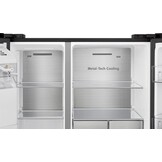 Hisense RS818N4IFD - vrijstaande side-by-side koelkast.