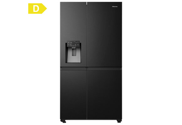 Hisense RS818N4IFD - vrijstaande side-by-side koelkast.