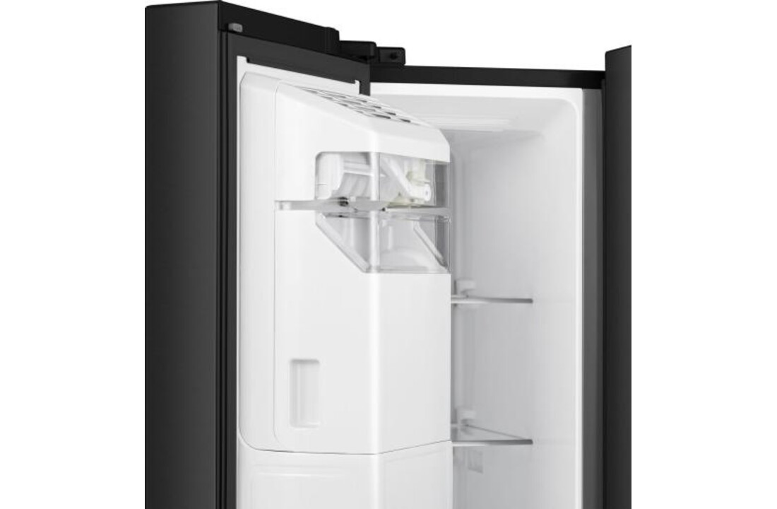 Hisense RS818N4IFD - vrijstaande side-by-side koelkast.