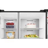 Hisense RS818N4IFD - vrijstaande side-by-side koelkast.