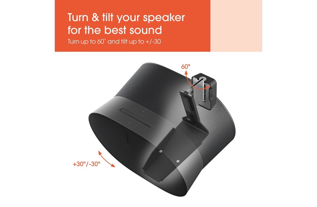 Vogel's SWM 4131 voor Sonos Era 300 Zwart