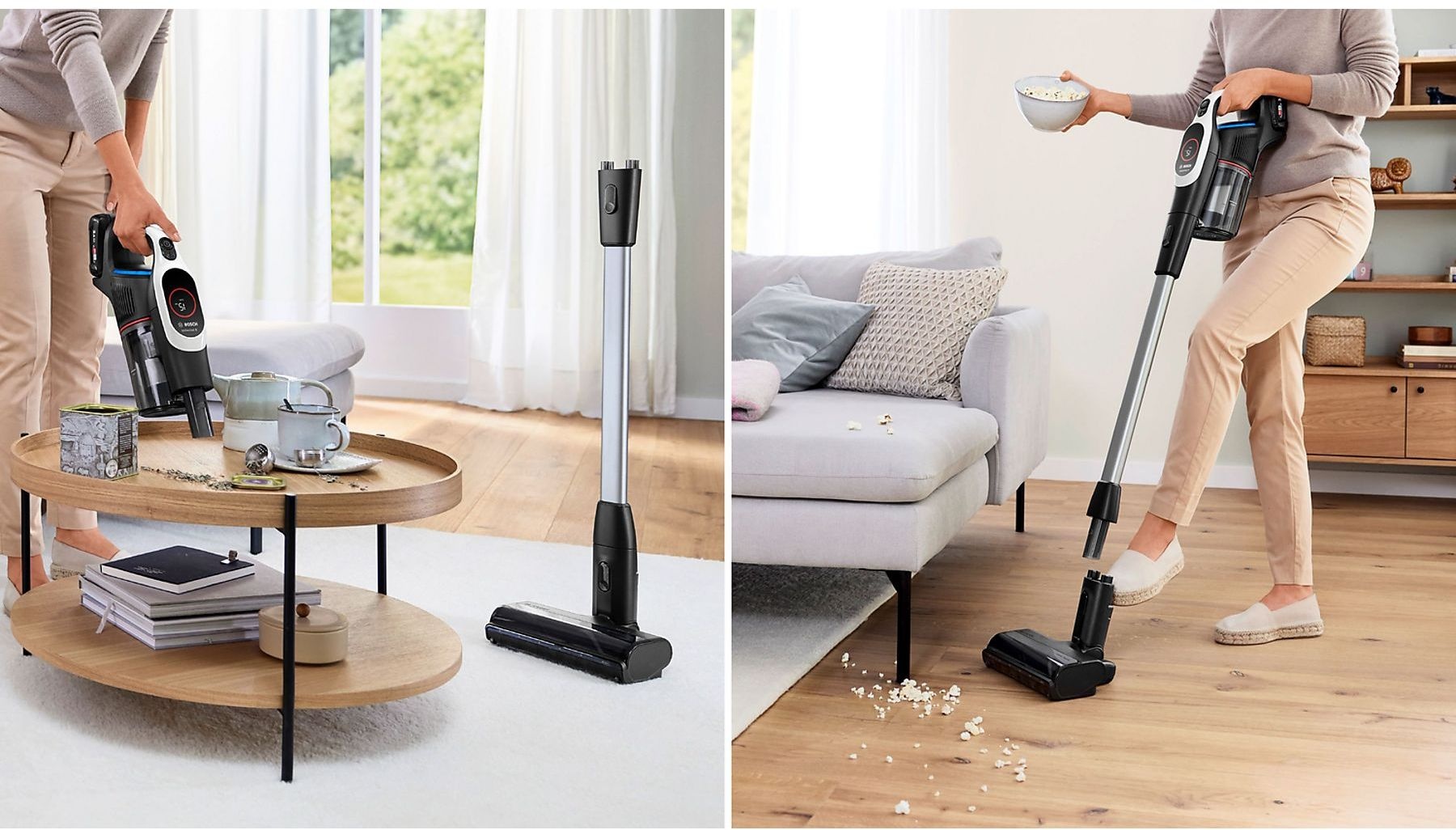 Bosch Unlimited 9 BCS931WBA - Steelstofzuiger