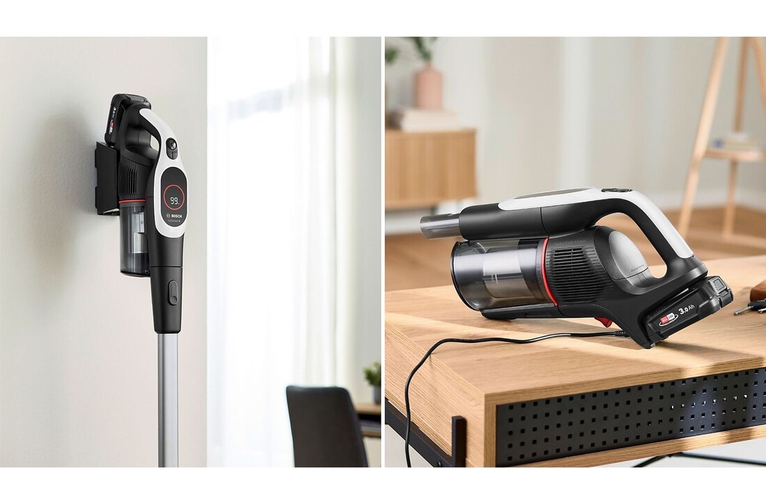 Bosch Unlimited 9 BCS931WBA - Steelstofzuiger