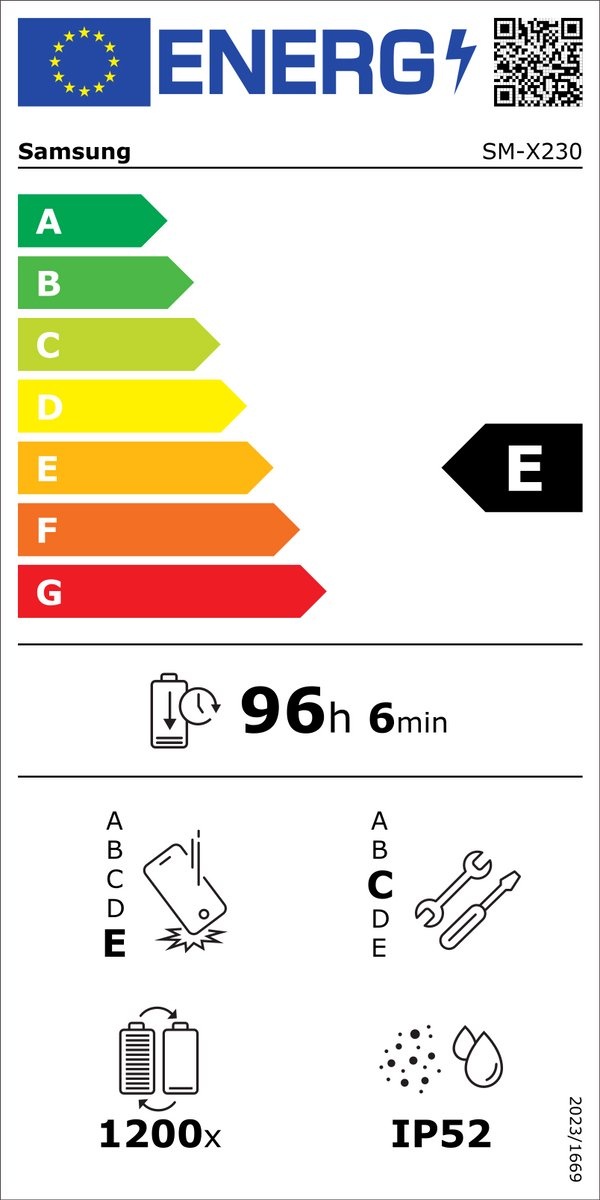 Samsung Galaxy Tab A11+ 6GB 128GB Enterprise Edition Grijs - Tablet