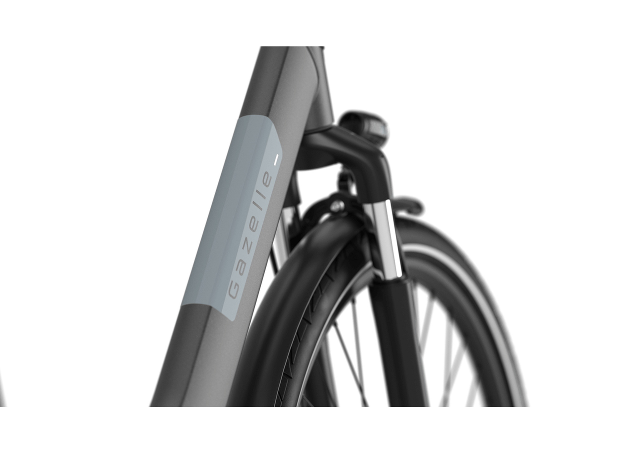 Gazelle Paris C7+ HMB S7 400Wh Heren - Anthracite grey (mat)