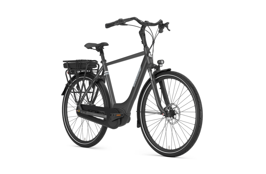 Gazelle Paris C7+ HMB S7 400Wh Heren - Anthracite grey (mat)
