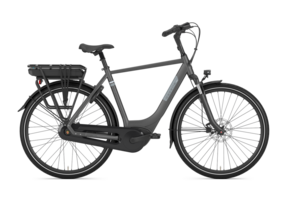 Gazelle Paris C7+ HMB S7 400Wh Heren - Anthracite grey (mat)