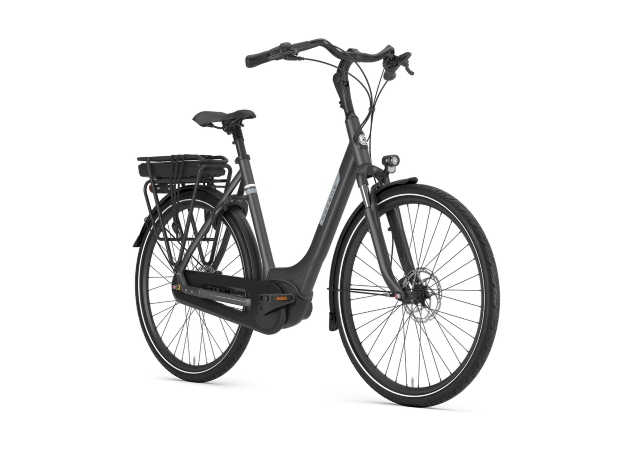 Gazelle Paris C7+ HMB S7 400Wh Dames - Anthracite grey (mat)