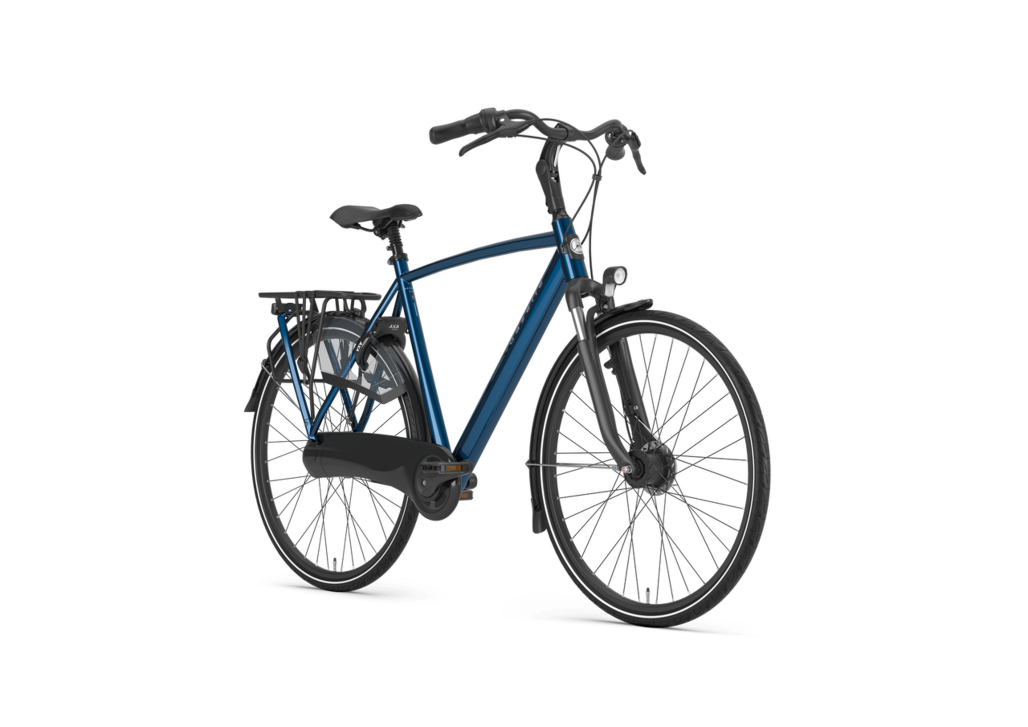 Gazelle Orange C7+  Heren T7 - Mallard blue (glans)