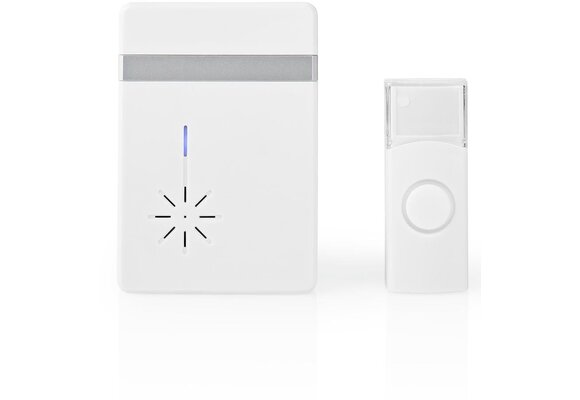 Nedis Draadloze deurbelset Batterij - Deurbel