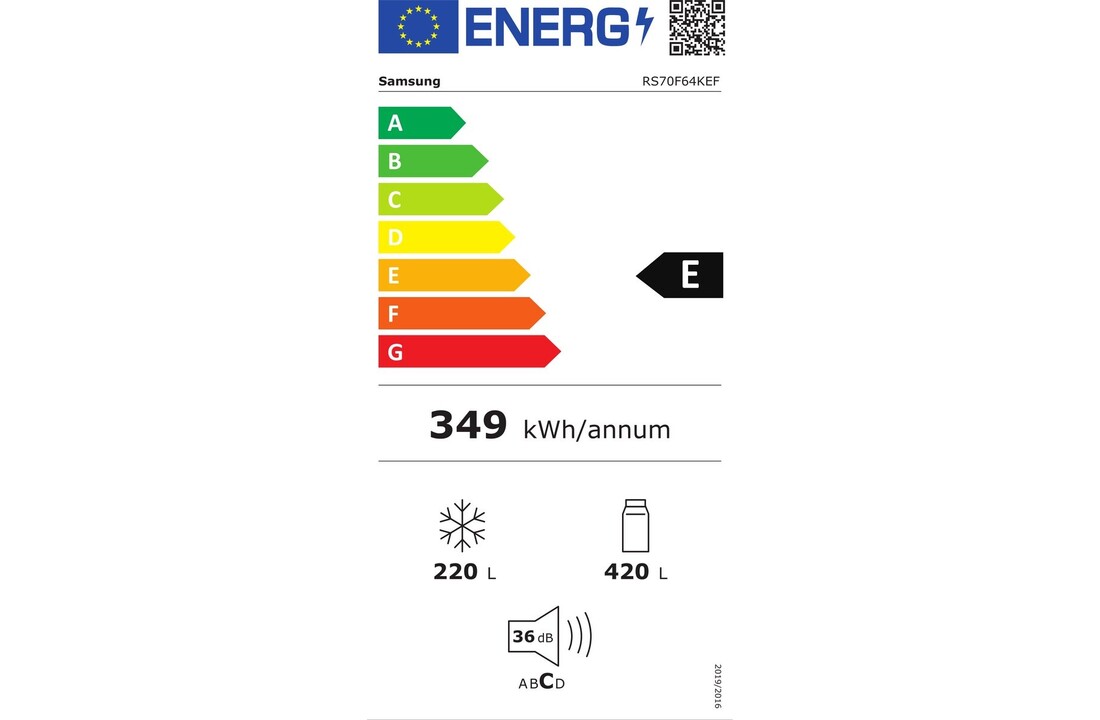 Samsung RS70F64KEF - Amerikaanse koelkast