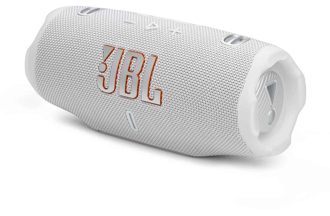 JBL Charge 6 Wit - Draadloze speaker