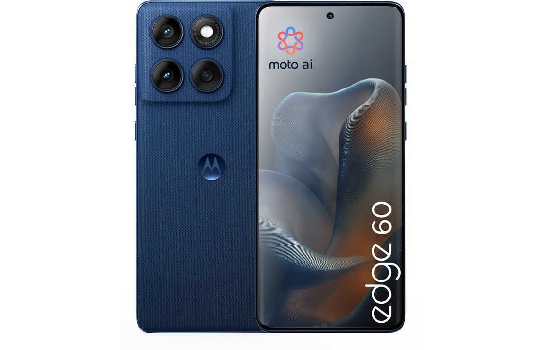 Motorola edge 60 256GB 5G Gibraltar Sea - Mobiele telefoon