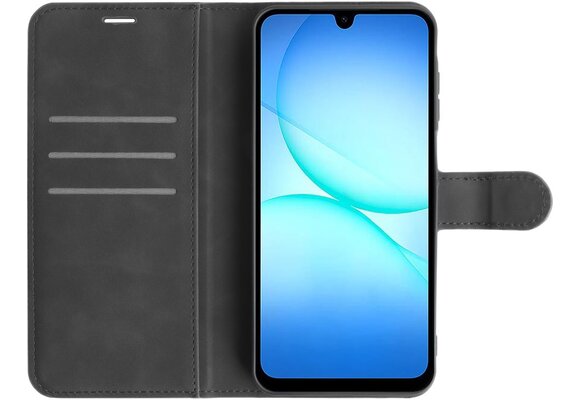 Just in Case Samsung Galaxy A17 (4G / 5G) PU leather Wallet Case Zwart - Telefoonhoesje