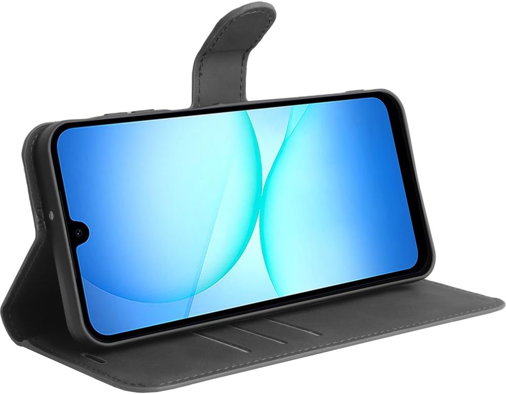 Just in Case Samsung Galaxy A17 (4G / 5G) PU leather Wallet Case Zwart - Telefoonhoesje