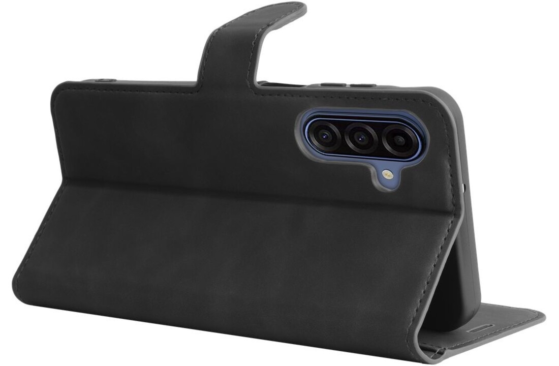 Just in Case Samsung Galaxy A17 (4G / 5G) PU leather Wallet Case Zwart - Telefoonhoesje