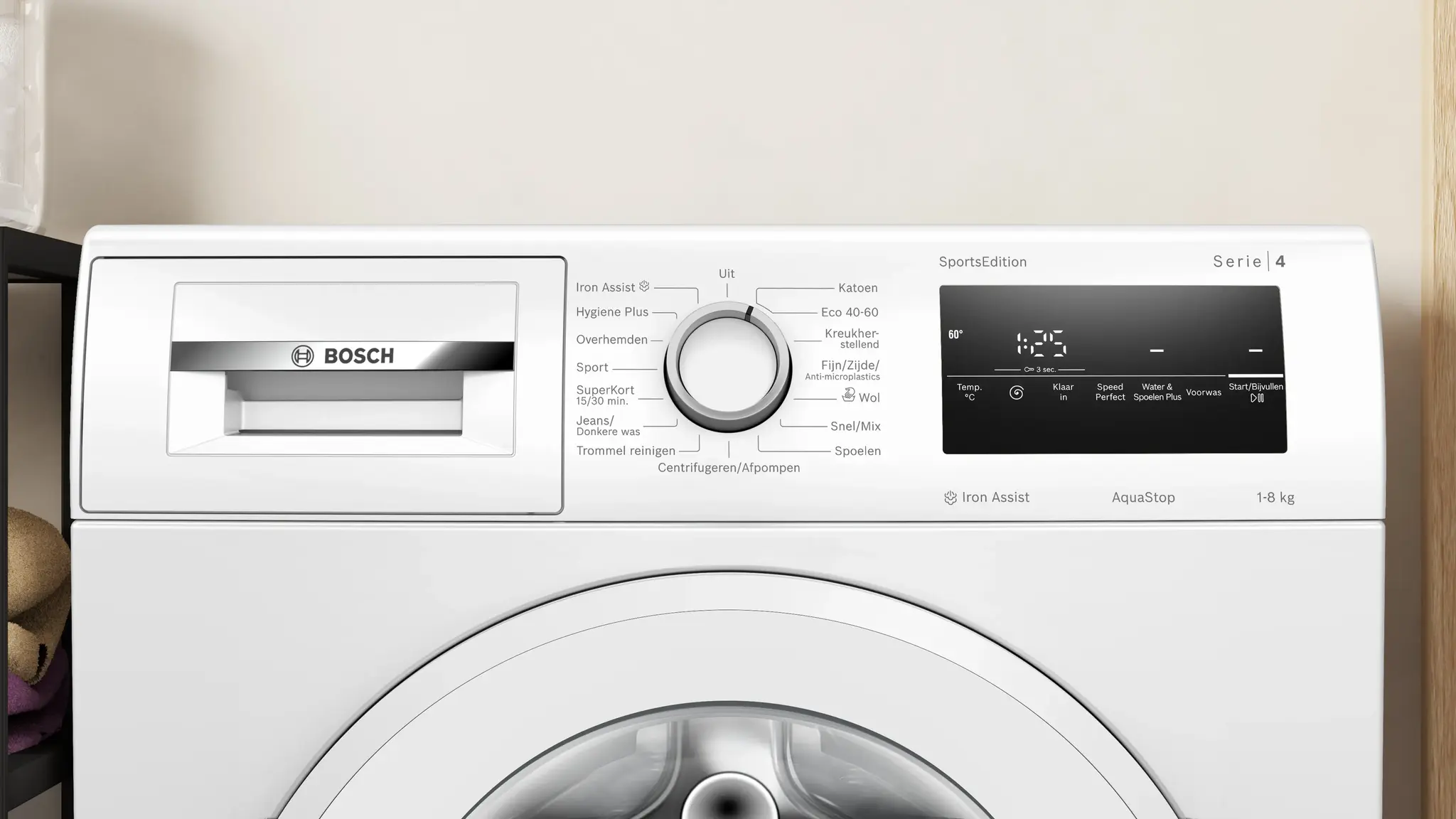 Bosch WAN2829ZNL Serie 4 EXCLUSIV - Wasmachine.
