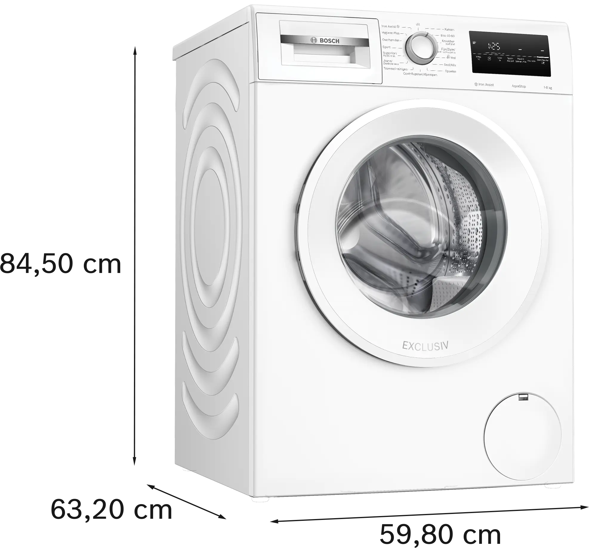 Bosch WAN2829ZNL Serie 4 EXCLUSIV - Wasmachine.