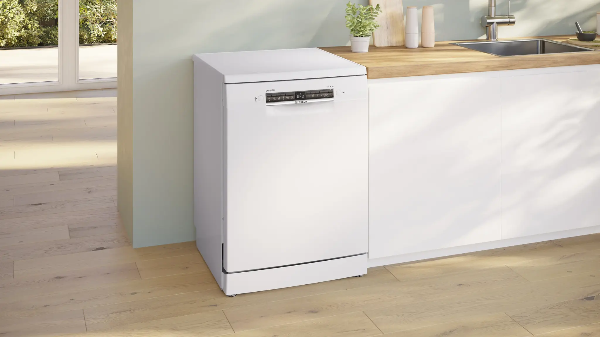 Bosch SMS4HUW18E EXCLUSIV  - Vrijstaande vaatwasser.