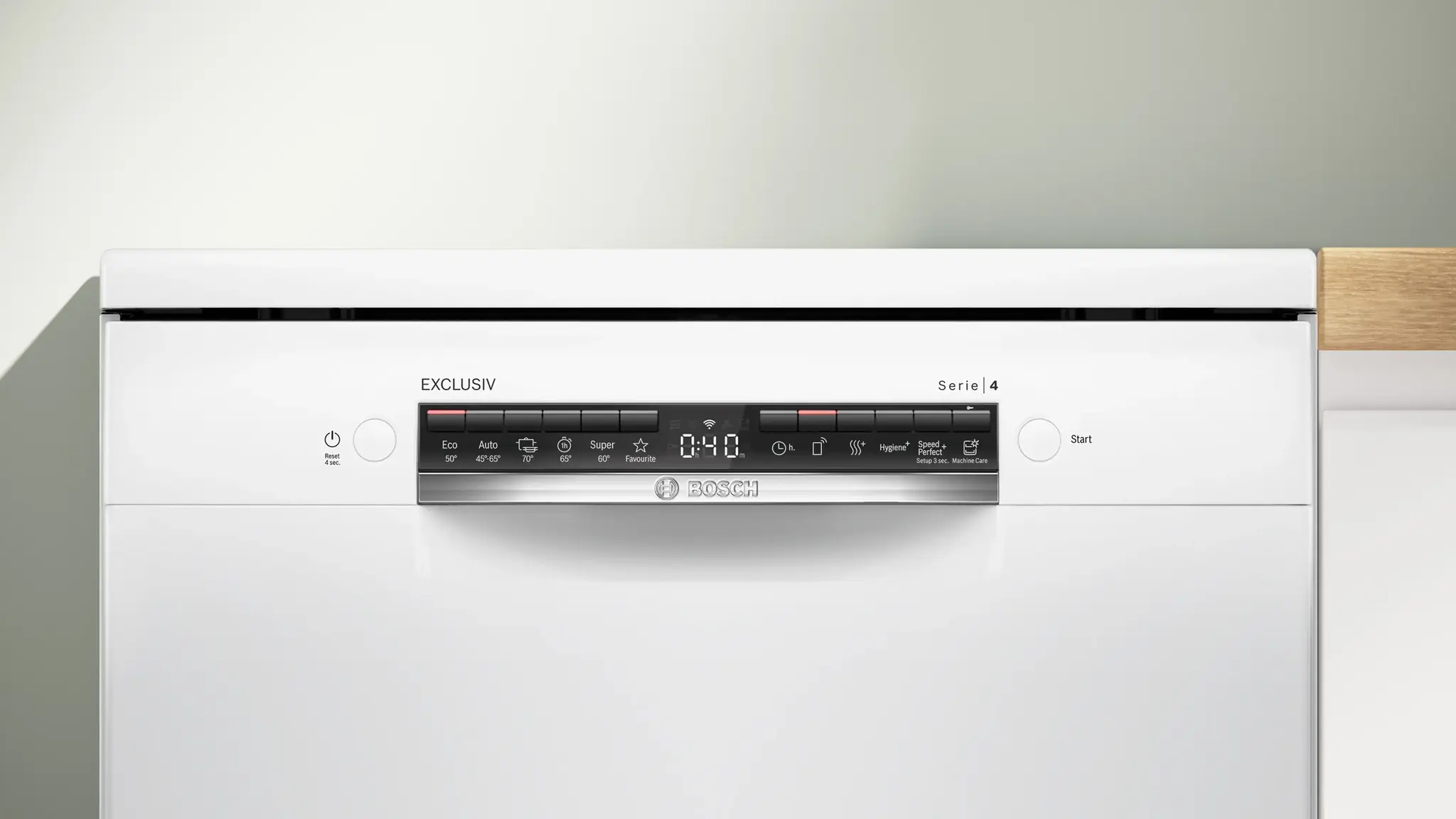 Bosch SMS4HUW18E EXCLUSIV  - Vrijstaande vaatwasser.