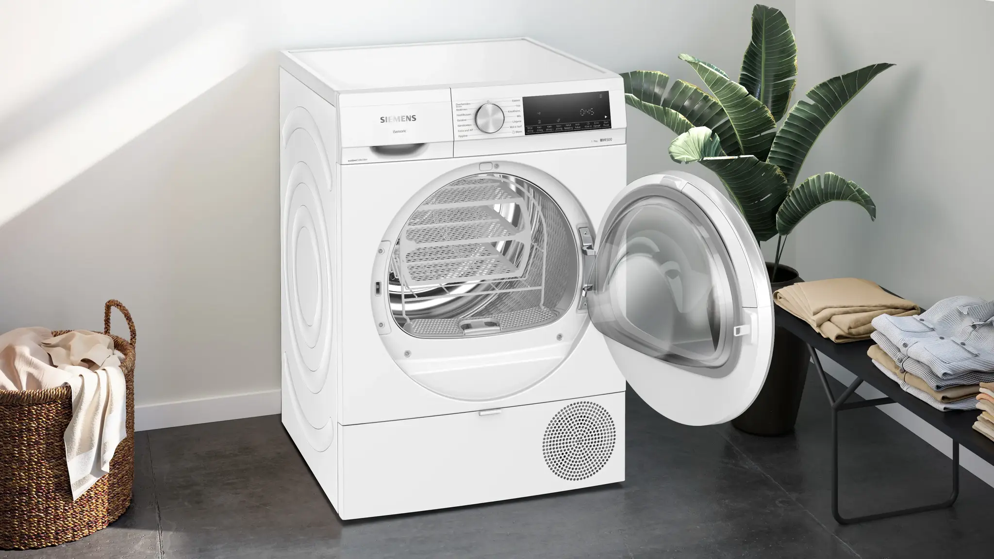 Siemens iQ500 WQ43G1DENL - Warmtepompdroger.