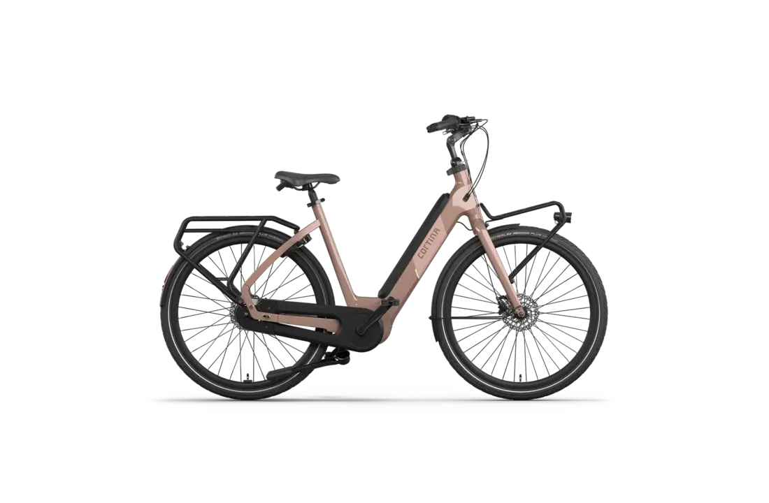 Cortina E-Common Family Integrated DB7 AL+ MM - Dames - Mocha Mousse Gloss