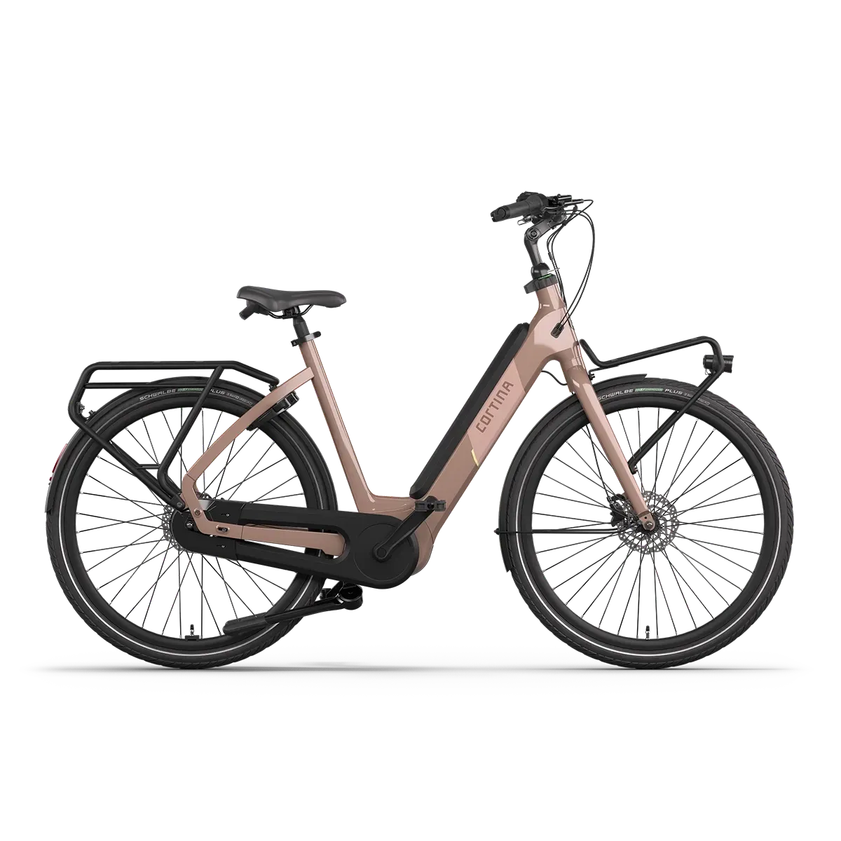 Cortina E-Common Family Integrated DB7 AL+ MM - Dames - Mocha Mousse Gloss