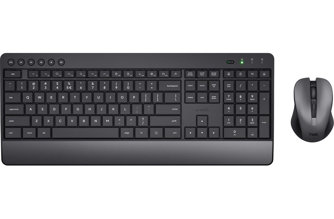 Trust Trezo Comfort - Toetsenbord + muis set