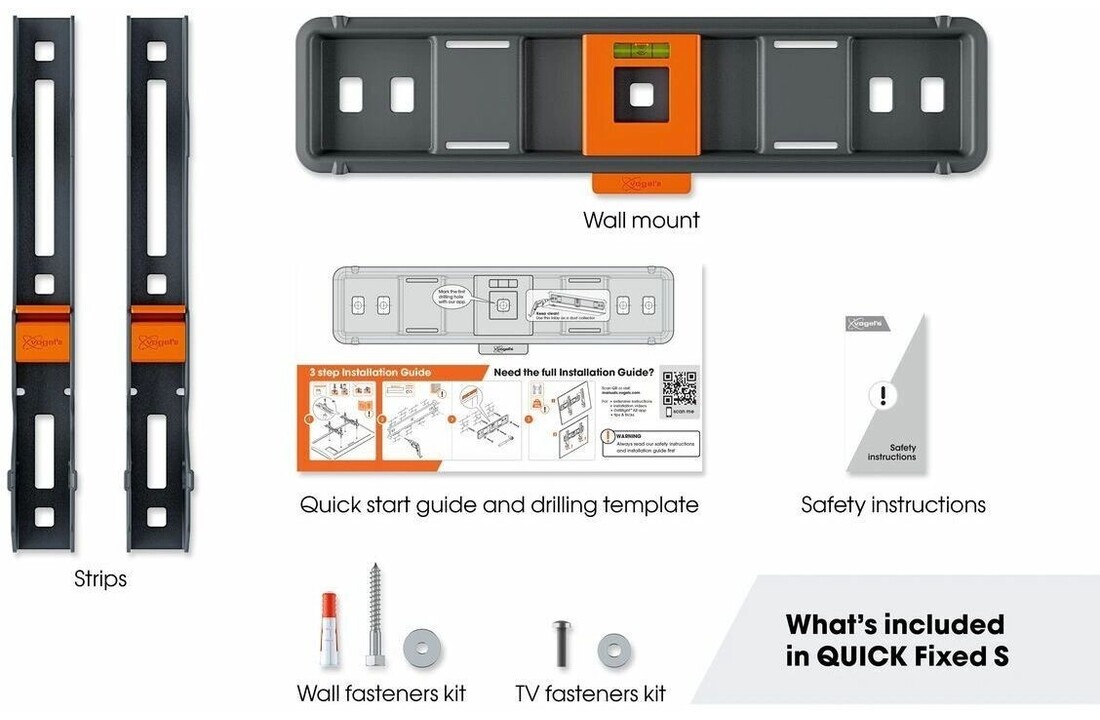 Vogel's TVM 1205 Platte TV beugel (19 - 50 inch) - TV muurbeugel