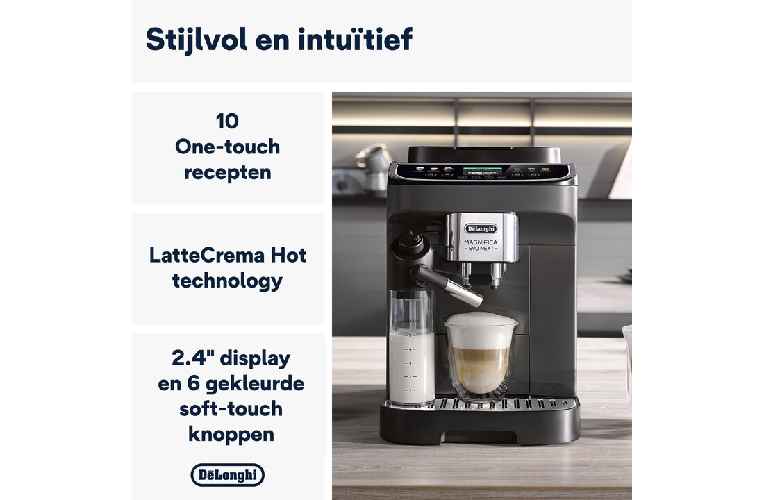De'Longhi Magnifica Evo Next ECAM310.60.B - Koffiemachine
