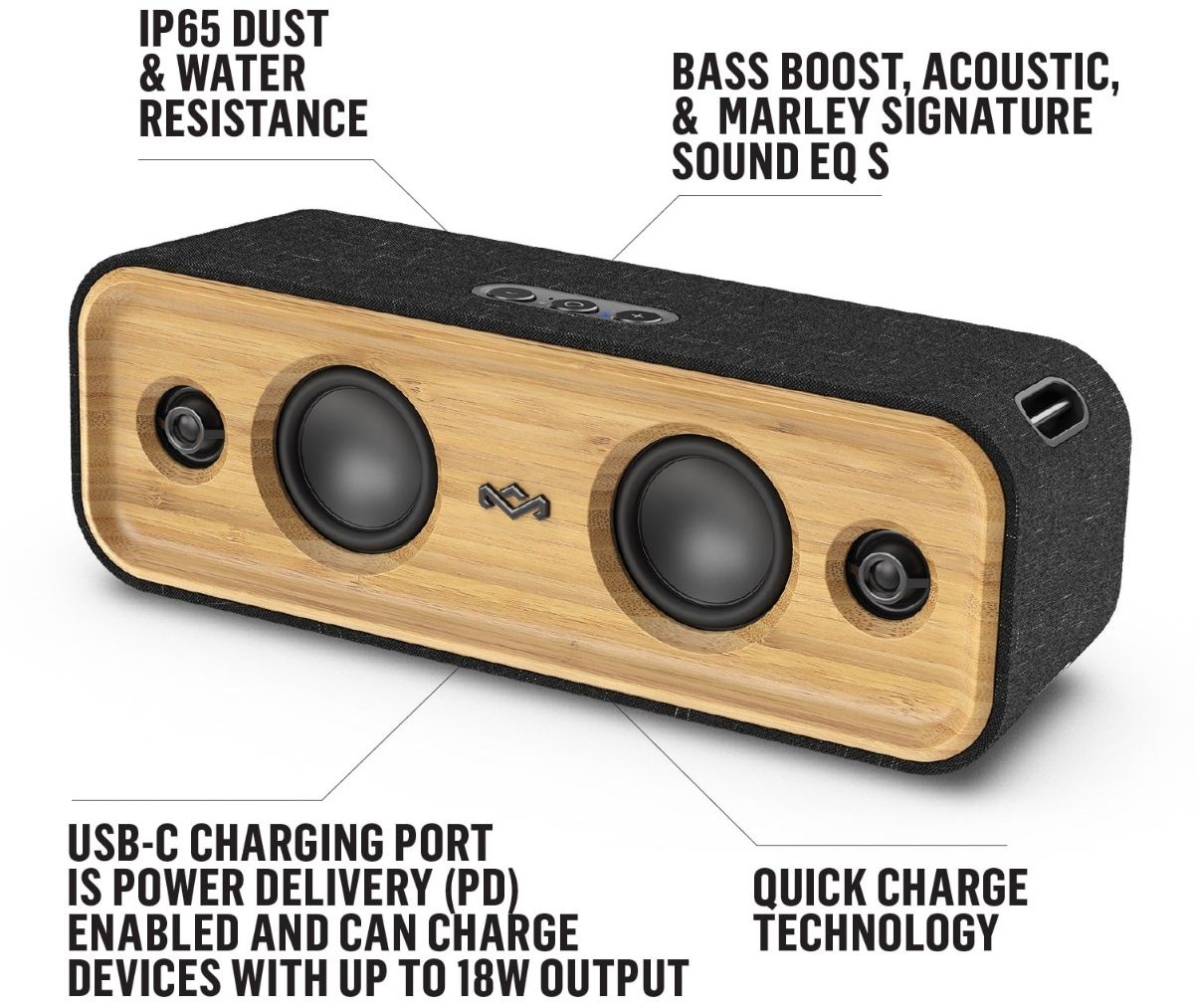 House of Marley Get Together 2 - Draadloze speaker