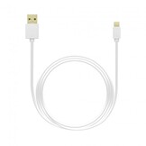 Grab 'n Go GNG-107 Lightning USB Kabel 1 Meter (wit)