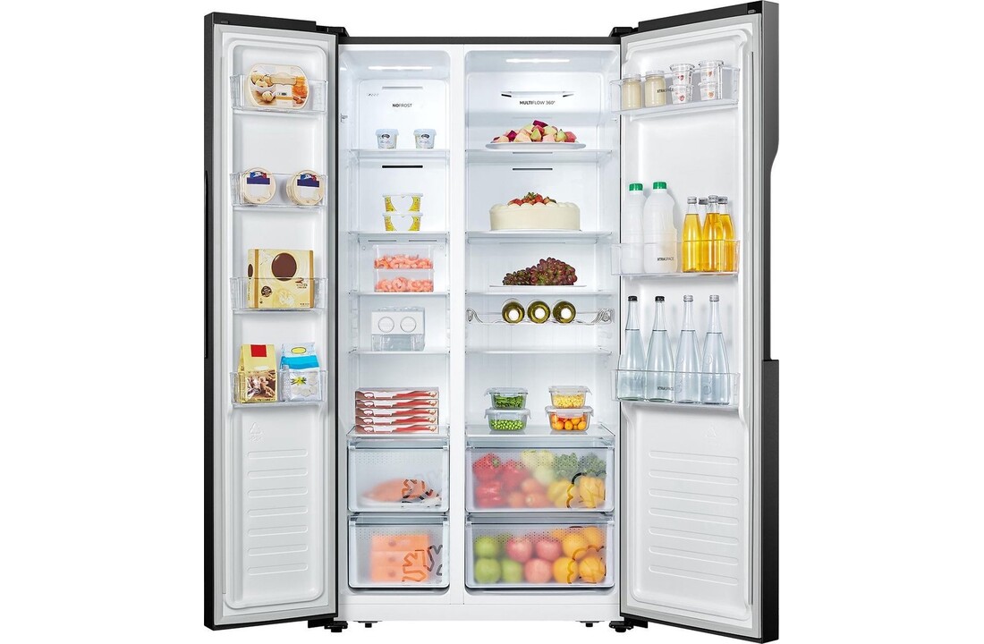 ETNA AKV578ZWA - Amerikaanse koelkast