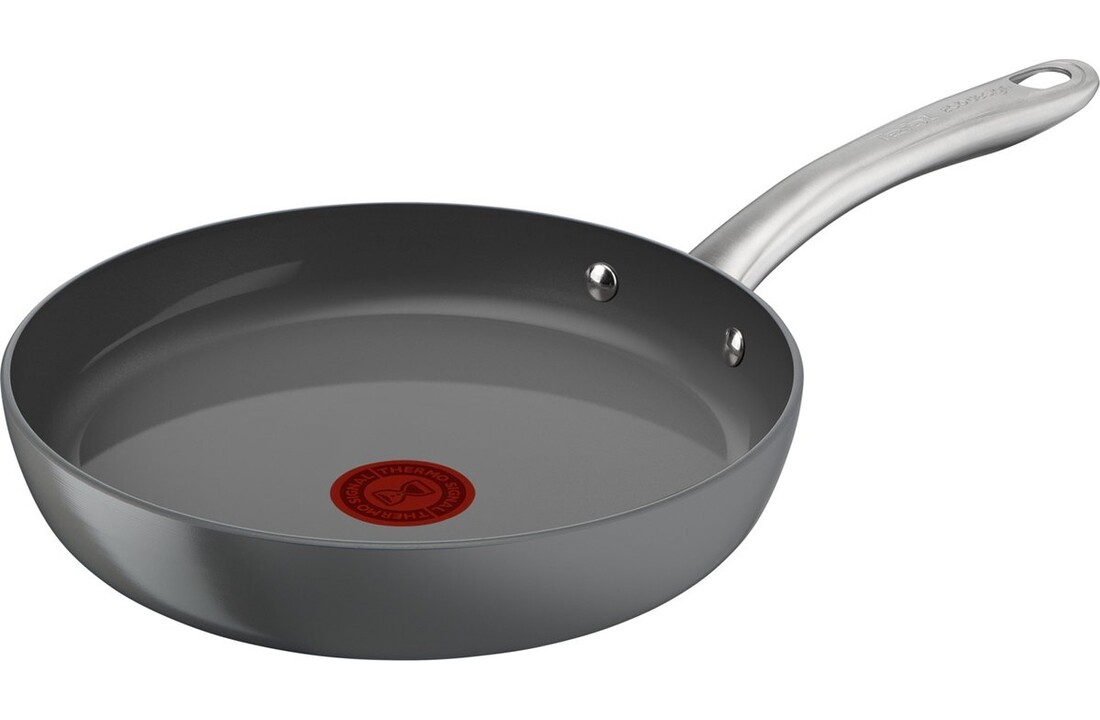 Tefal Renew+ Koekenpan 24cm Zwart