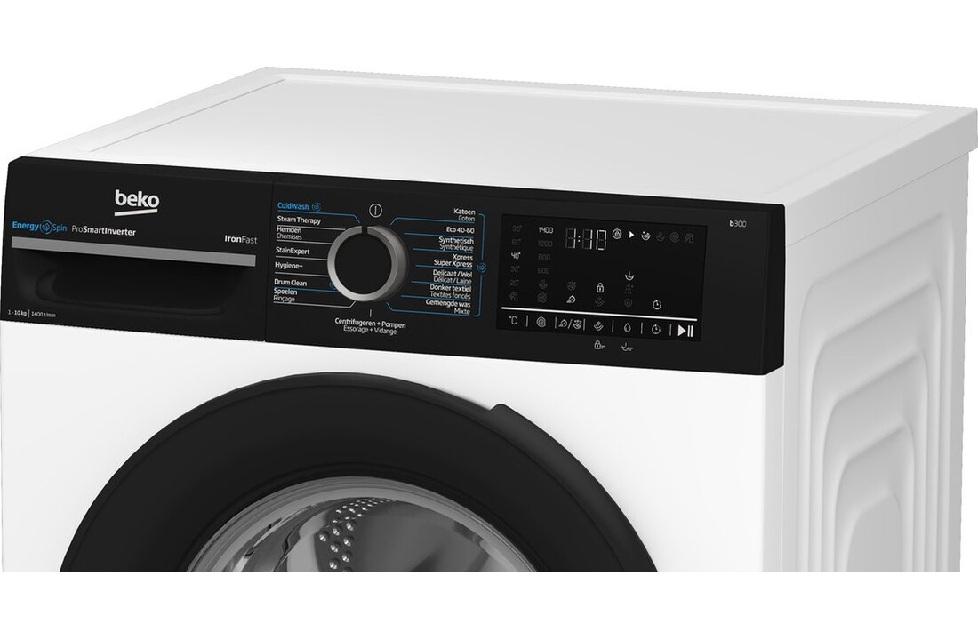Beko BM3WFU41041B EnergySpin - Wasmachine