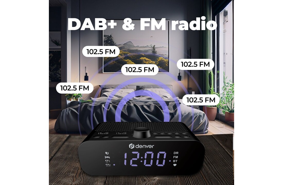 Denver CRD-515 - Wekkerradio