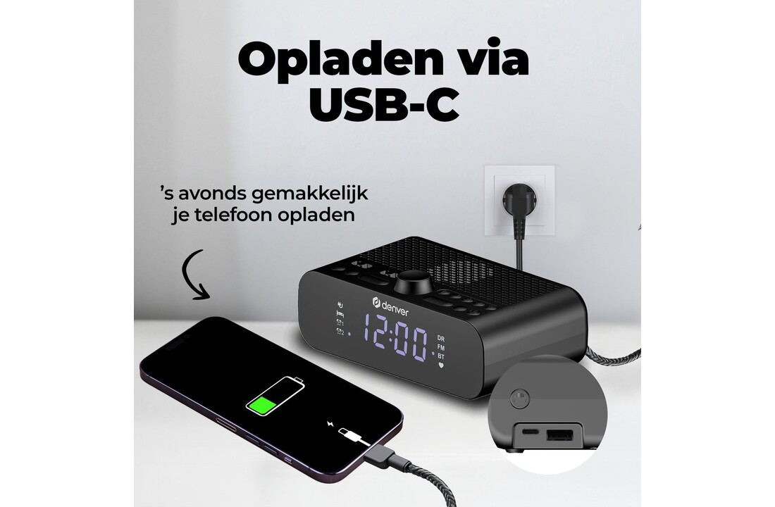 Denver CRD-515 - Wekkerradio