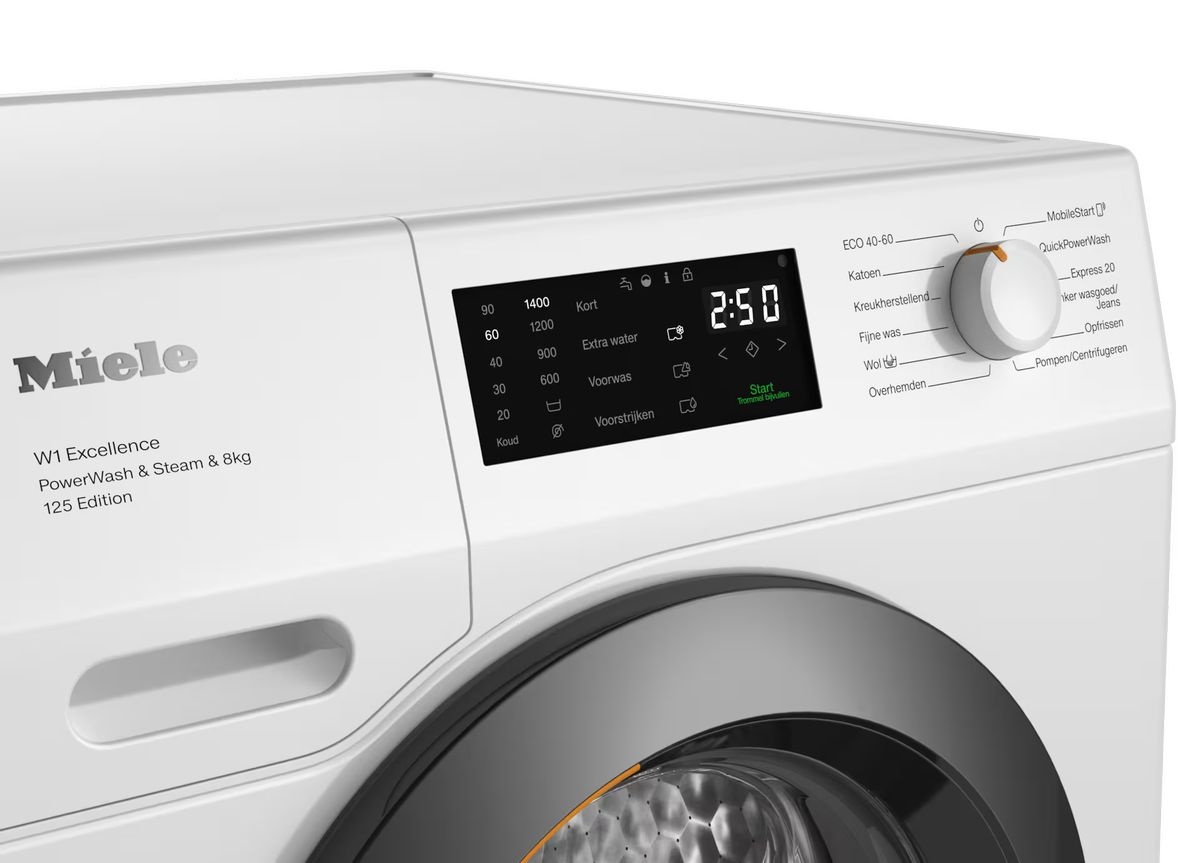 Miele WEC395 WPS Excellence PowerWash & SteamCare - Wasmachine