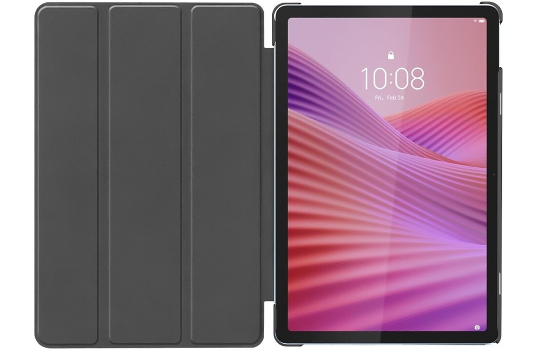 Just in Case Lenovo Tab Smart Trifold Case Zwart - Tablethoes