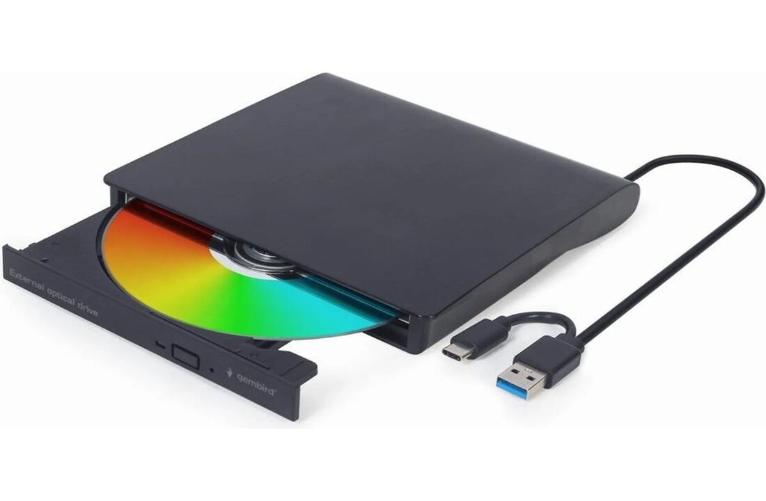 Gembird DVD-USB-031 Externe USB-DVD Drive + Brander