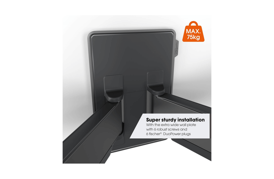 Vogel's TVM 5855 55 -100 inch zwart Draaibare tv-beugel - TV muurbeugel