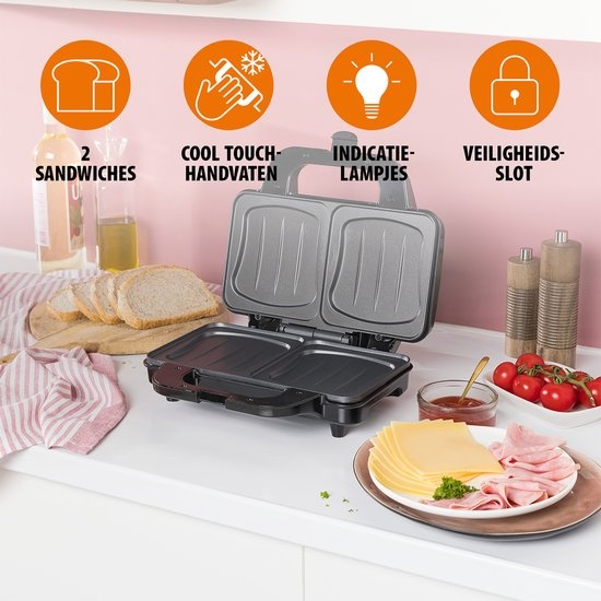 Tristar SA-3060 Sandwichmaker - Tosti-ijzer