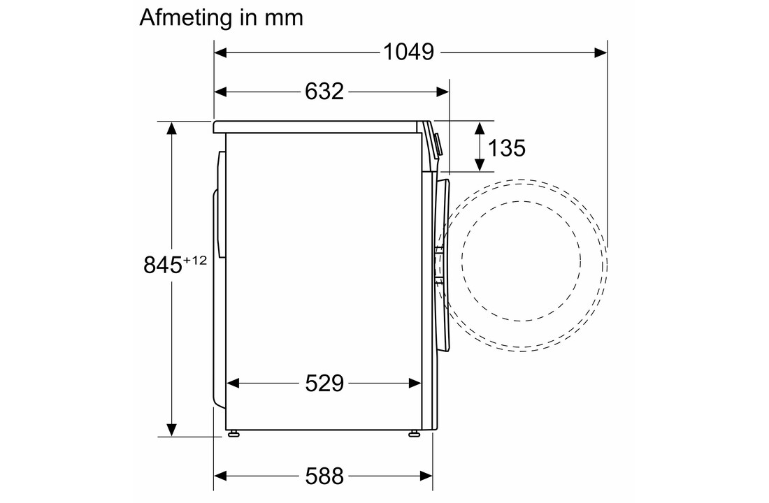 Bosch WGE02406NL  Serie 2 - Wasmachine