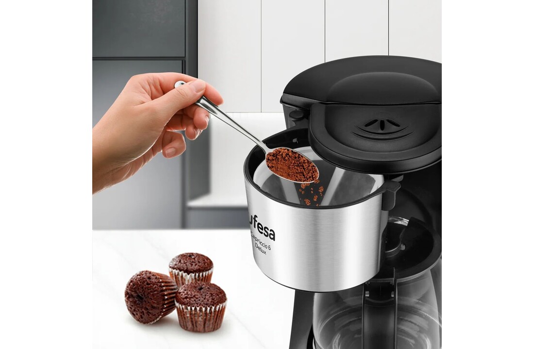 Ufesa CG7115 Capriccio 6 Delux - Koffiezetapparaat