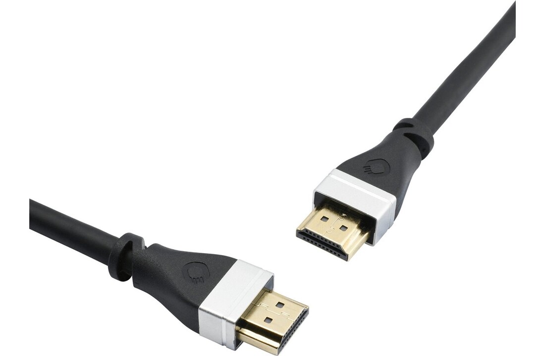 Oehlbach D1C33100 SL Ultra-High-Speed HDMI 2.1 kabel 1M Zwart