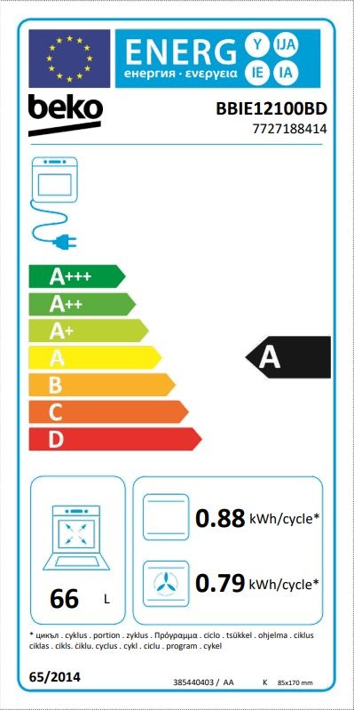 Beko BBIE12100XD - Inbouw oven