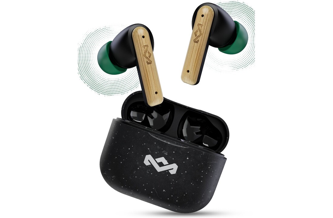 House of Marley Little Bird TWS Zwart - Draadloze oordopjes