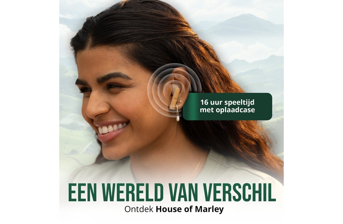 House of Marley Zion True Wireless Cream - Draadloze oordopjes