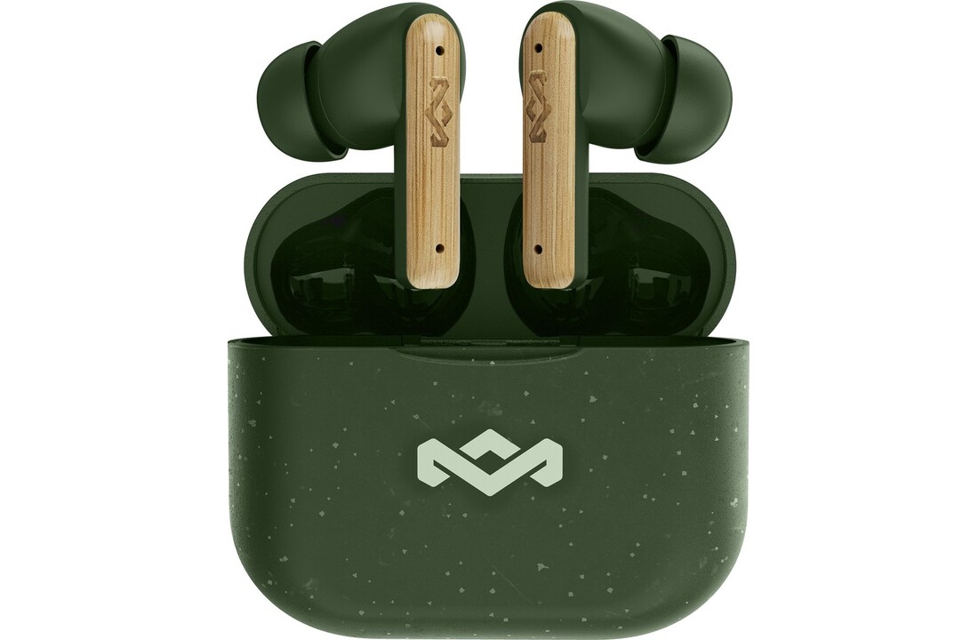 House of Marley Little Bird True Wireless Groen - Draadloze oordopjes