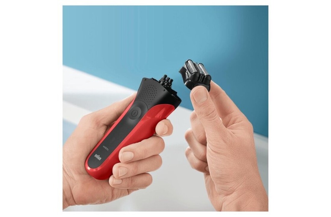 Braun Series 3 300s Rood - Scheerapparaat